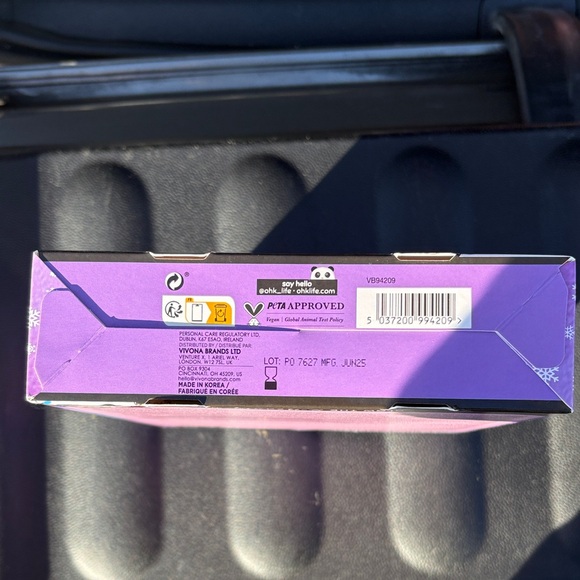 NIB Oh K! Purple Targeted Mask Trio - Picture 7 of 8